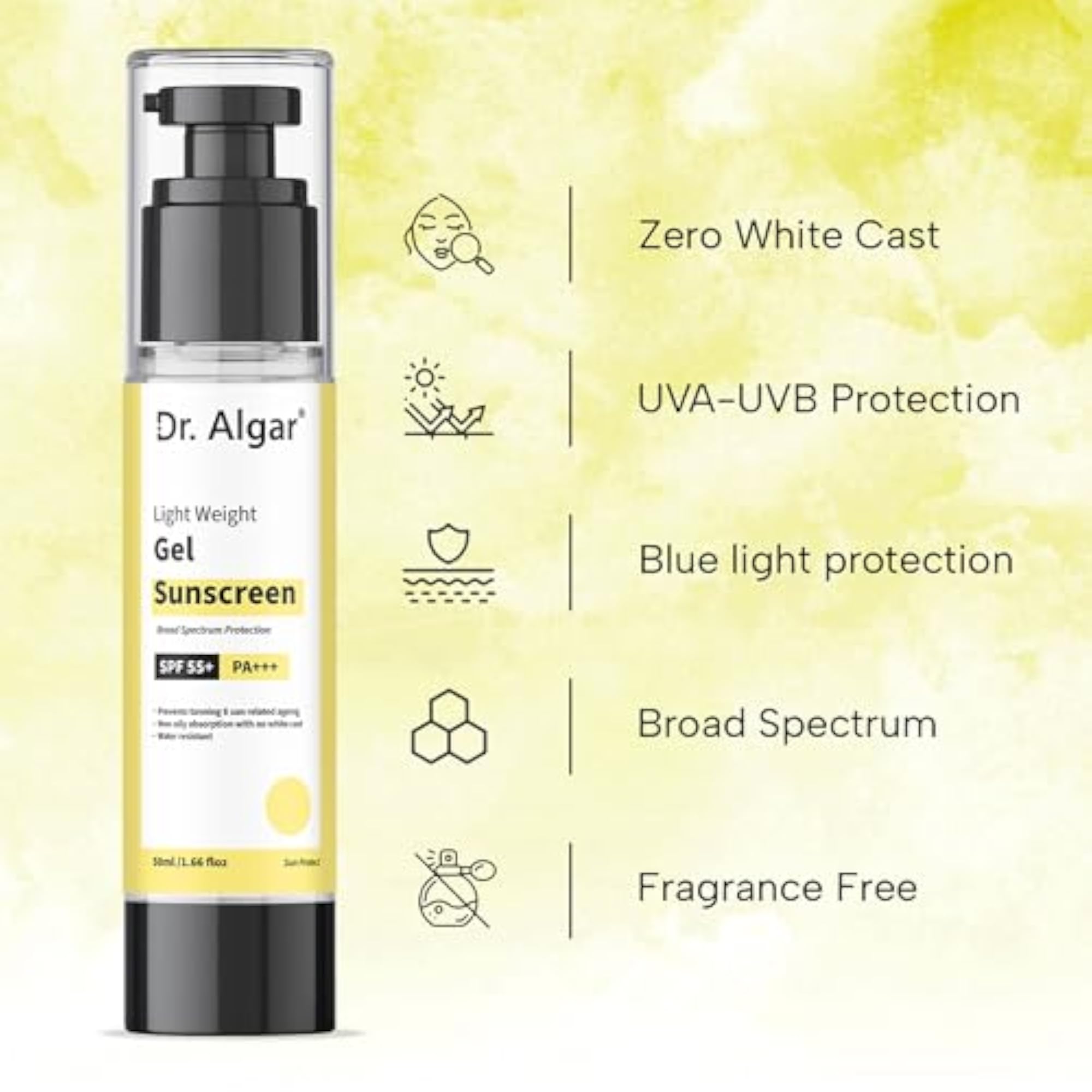 Sunscreen + HOCL Spray, UV Defence & Skin Protection Combo